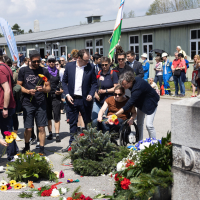 Befreiungsfeier 2023 Kranzniederlegungen &copy; MKÖ/Sebastian Philipp