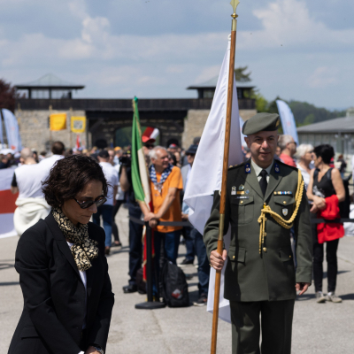 Befreiungsfeier 2023 Kranzniederlegungen &copy; MKÖ/Sebastian Philipp
