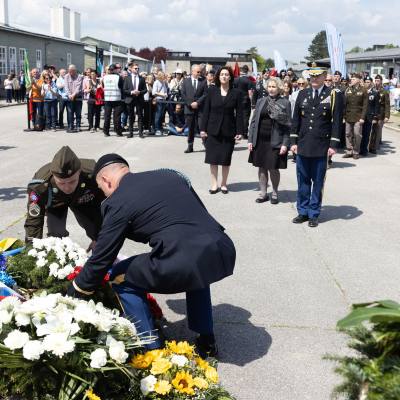 Befreiungsfeier 2023 Kranzniederlegungen &copy; MKÖ/Sebastian Philipp