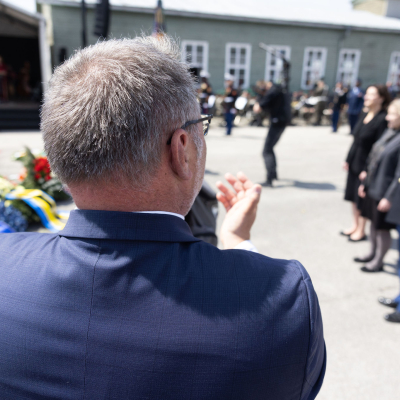 Befreiungsfeier 2023 Kranzniederlegungen &copy; MKÖ/Sebastian Philipp