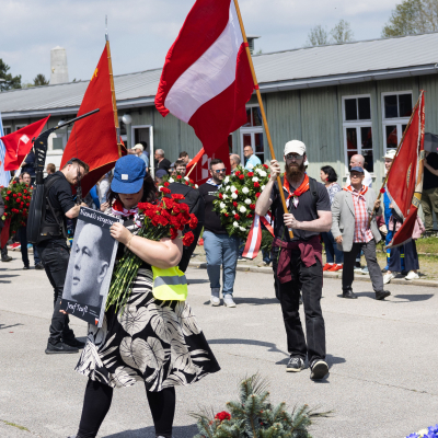 Befreiungsfeier 2023 Kranzniederlegungen &copy; MKÖ/Sebastian Philipp