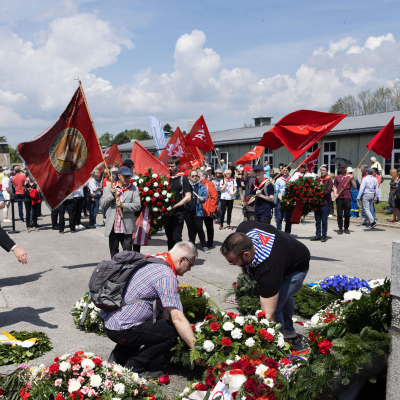 Befreiungsfeier 2023 Kranzniederlegungen &copy; MKÖ/Sebastian Philipp