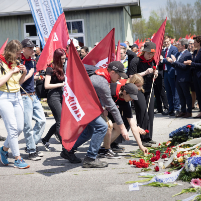 Befreiungsfeier 2023 Jugendorganisationen &copy; MKÖ/Sebastian Philipp