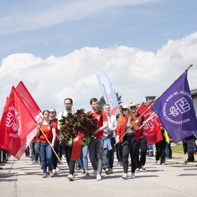 Befreiungsfeier 2023 Jugendorganisationen &copy; MKÖ/Sebastian Philipp