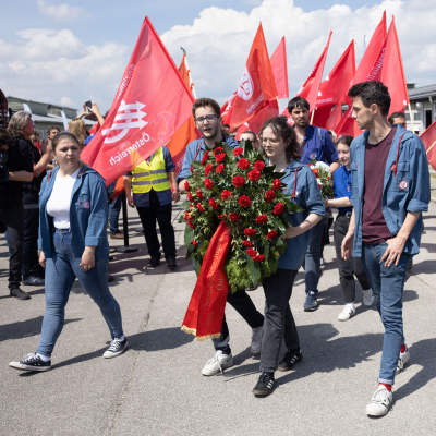 Befreiungsfeier 2023 Jugendorganisationen &copy; MKÖ/Sebastian Philipp