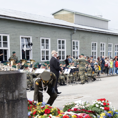 Befreiungsfeier 2024 Kranzniederlegungen &copy; MKÖ/Sebastian Philipp