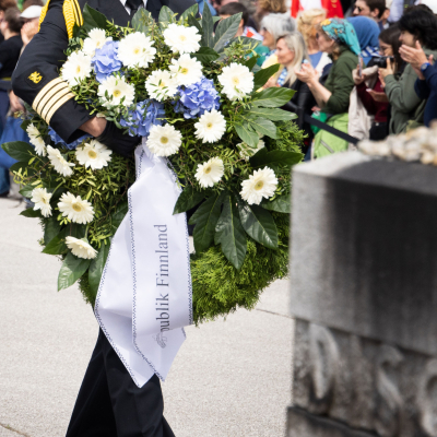 Befreiungsfeier 2024 Kranzniederlegungen &copy; MKÖ/Sebastian Philipp