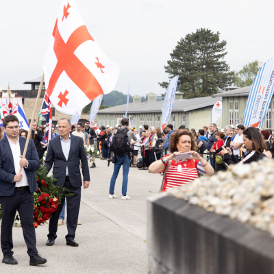 Befreiungsfeier 2024 Kranzniederlegungen &copy; MKÖ/Sebastian Philipp