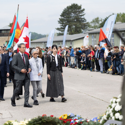 Befreiungsfeier 2024 Kranzniederlegungen &copy; MKÖ/Sebastian Philipp
