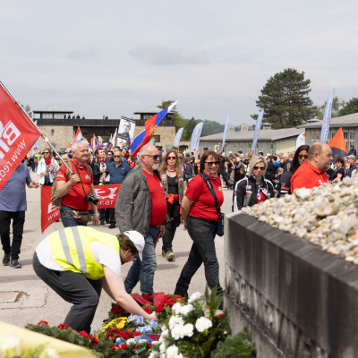 Befreiungsfeier 2024 Kranzniederlegungen &copy; MKÖ/Sebastian Philipp