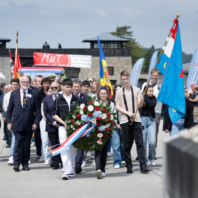 Befreiungsfeier 2024 Kranzniederlegungen &copy; MKÖ/Sebastian Philipp