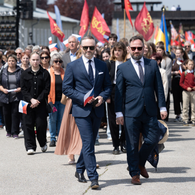 Befreiungsfeier 2024 Kranzniederlegungen &copy; MKÖ/Sebastian Philipp