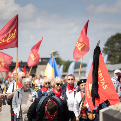 Befreiungsfeier 2024 Kranzniederlegungen &copy; MKÖ/Sebastian Philipp