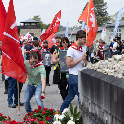 Befreiungsfeier 2024 Kranzniederlegungen &copy; MKÖ/Sebastian Philipp