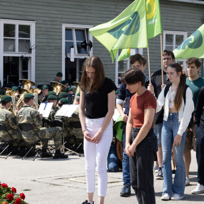 Befreiungsfeier 2024 Kranzniederlegungen &copy; MKÖ/Sebastian Philipp