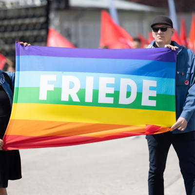 Befreiungsfeier 2024 Kranzniederlegungen &copy; MKÖ/Sebastian Philipp
