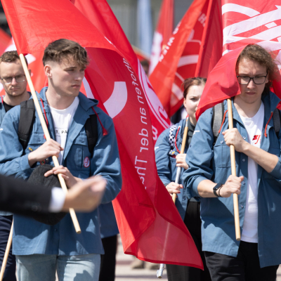 Befreiungsfeier 2024 Kranzniederlegungen &copy; MKÖ/Sebastian Philipp