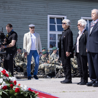 Liberation and Commemoration Ceremony 2025 Wreath-laying &copy; MKÖ/Alissar Najjar