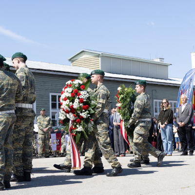 Liberation and Commemoration Ceremony 2025 Wreath-laying &copy; MKÖ/Alissar Najjar