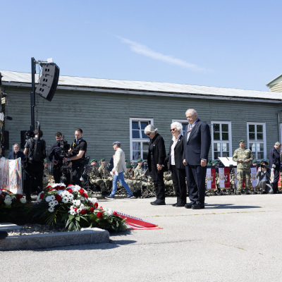 Liberation and Commemoration Ceremony 2025 Wreath-laying &copy; MKÖ/Alissar Najjar