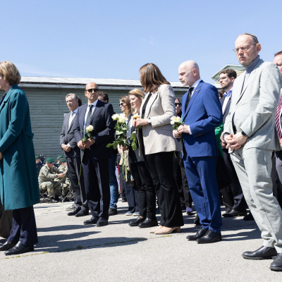 Liberation and Commemoration Ceremony 2025 Wreath-laying &copy; MKÖ/Alissar Najjar