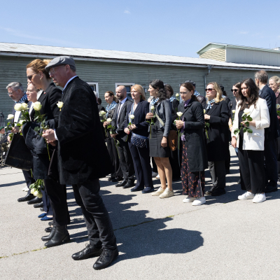 Liberation and Commemoration Ceremony 2025 Wreath-laying &copy; MKÖ/Alissar Najjar