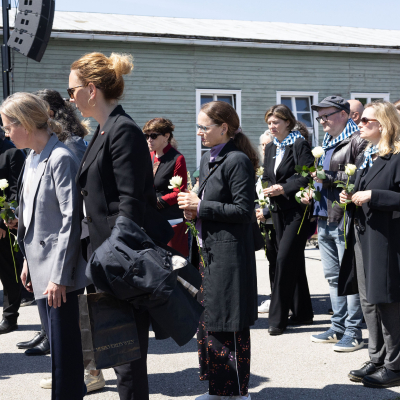 Liberation and Commemoration Ceremony 2025 Wreath-laying &copy; MKÖ/Alissar Najjar
