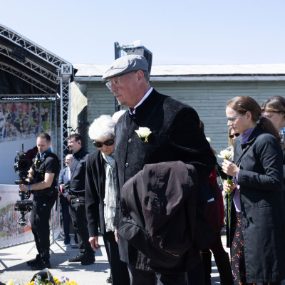 Liberation and Commemoration Ceremony 2025 Wreath-laying &copy; MKÖ/Alissar Najjar