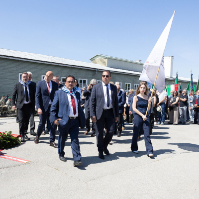 Liberation and Commemoration Ceremony 2025 Wreath-laying &copy; MKÖ/Alissar Najjar
