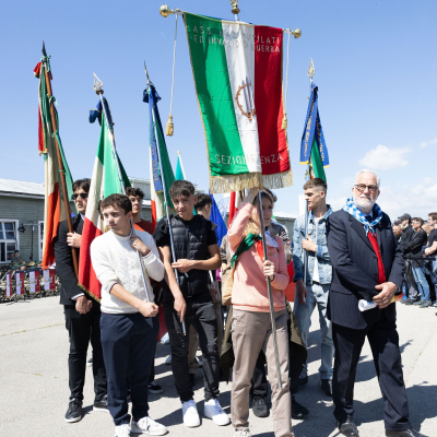Liberation and Commemoration Ceremony 2025 Wreath-laying &copy; MKÖ/Alissar Najjar