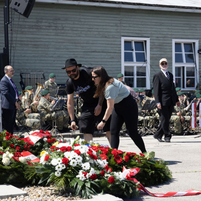 Liberation and Commemoration Ceremony 2025 Wreath-laying &copy; MKÖ/Alissar Najjar