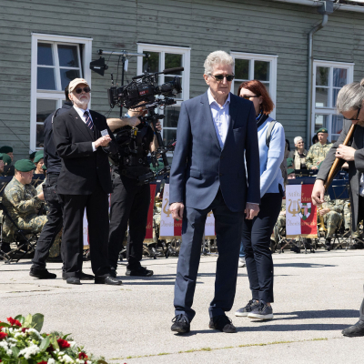 Liberation and Commemoration Ceremony 2025 Wreath-laying &copy; MKÖ/Alissar Najjar