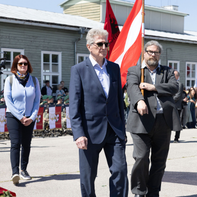 Liberation and Commemoration Ceremony 2025 Wreath-laying &copy; MKÖ/Alissar Najjar