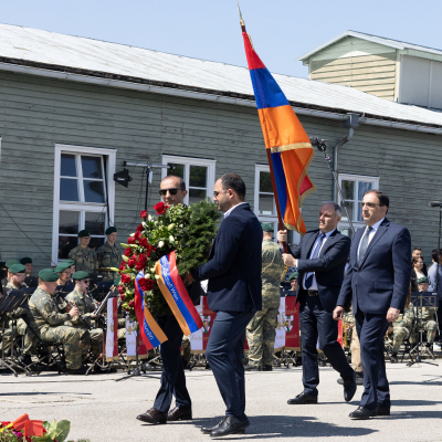 Liberation and Commemoration Ceremony 2025 Wreath-laying &copy; MKÖ/Alissar Najjar