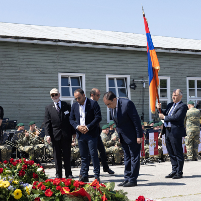 Liberation and Commemoration Ceremony 2025 Wreath-laying &copy; MKÖ/Alissar Najjar
