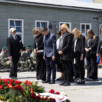Liberation and Commemoration Ceremony 2025 Wreath-laying &copy; MKÖ/Alissar Najjar