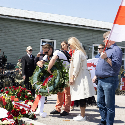 Liberation and Commemoration Ceremony 2025 Wreath-laying &copy; MKÖ/Alissar Najjar