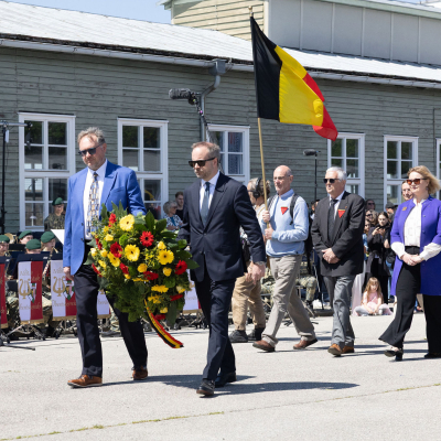 Liberation and Commemoration Ceremony 2025 Wreath-laying &copy; MKÖ/Alissar Najjar