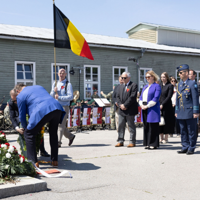 Liberation and Commemoration Ceremony 2025 Wreath-laying &copy; MKÖ/Alissar Najjar