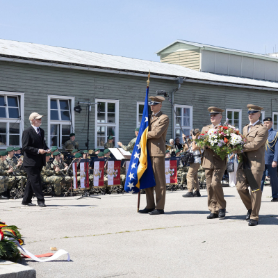 Liberation and Commemoration Ceremony 2025 Wreath-laying &copy; MKÖ/Alissar Najjar