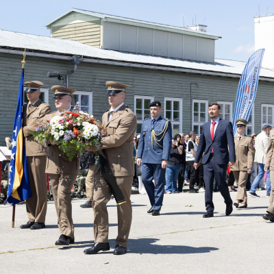Liberation and Commemoration Ceremony 2025 Wreath-laying &copy; MKÖ/Alissar Najjar