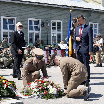 Liberation and Commemoration Ceremony 2025 Wreath-laying &copy; MKÖ/Alissar Najjar