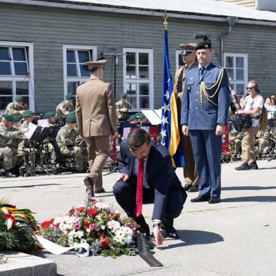 Liberation and Commemoration Ceremony 2025 Wreath-laying &copy; MKÖ/Alissar Najjar