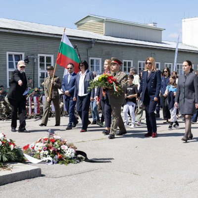Liberation and Commemoration Ceremony 2025 Wreath-laying &copy; MKÖ/Alissar Najjar