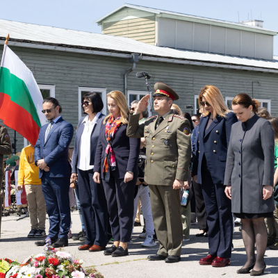 Liberation and Commemoration Ceremony 2025 Wreath-laying &copy; MKÖ/Alissar Najjar