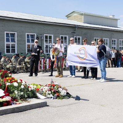 Liberation and Commemoration Ceremony 2025 Wreath-laying &copy; MKÖ/Alissar Najjar