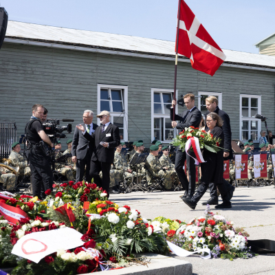 Liberation and Commemoration Ceremony 2025 Wreath-laying &copy; MKÖ/Alissar Najjar