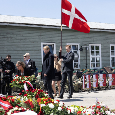 Liberation and Commemoration Ceremony 2025 Wreath-laying &copy; MKÖ/Alissar Najjar