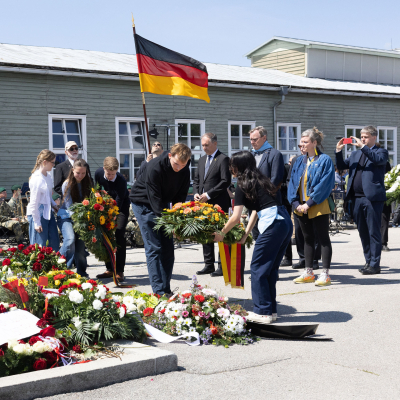 Liberation and Commemoration Ceremony 2025 Wreath-laying &copy; MKÖ/Alissar Najjar