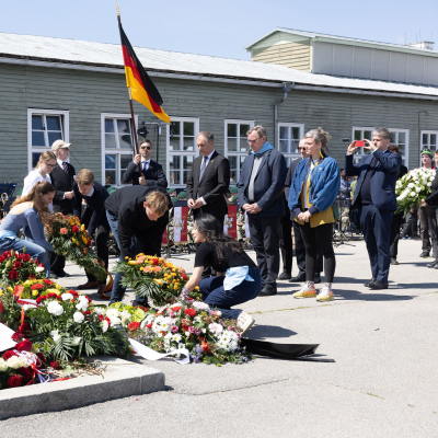Liberation and Commemoration Ceremony 2025 Wreath-laying &copy; MKÖ/Alissar Najjar